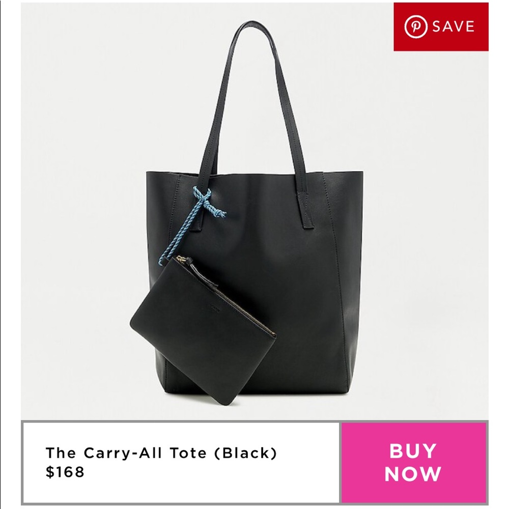 J Crew Carryall Tote Black